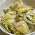 ＊HYGE＊'s cooksnap of when they made 簡単　5分　塩麹 キャベツ.