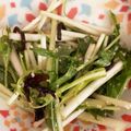 クックGGAKVD☆'s cooksnap of when they made 和えるだけ◎水菜のチーズサラダ.