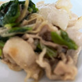 no1642's cooksnap of when they made 蓮根と小松菜と豚バラの味噌中華炒め.
