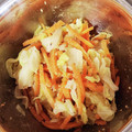 ねこのガストン's cooksnap of when they made ３分で♪きゃべつ＆にんじんのごま和え.