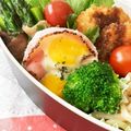 yukaneママ's cooksnap of when they made ハムカップのチーズ目玉焼き.