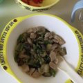 ♪＊♪＊'s cooksnap of when they made 取り分け幼児食☆鶏ナスピーマンの味噌炒め.