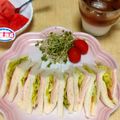 うたかた。's cooksnap of when they made 喫茶ポアロ安室くんのサンドイッチ.