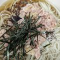 ひぃちゃんひー's cooksnap of when they made 新感覚☆ツナゆかりそうめん♬.