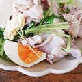 ゆち8's cooksnap of when they made 水菜と豚しゃぶサラダ.