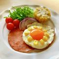 いなばっくす☆'s cooksnap of when they made かわいい目玉焼き♡コーンでおひさま★.