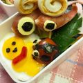 さんちゃん（╹◡╹）'s cooksnap of when they made ミニトマトてんとう虫☆簡単キャラ弁に!!.
