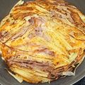 まっちぃなー's cooksnap of when they made 超簡単♡じゃがいもとベーコンのガレット.