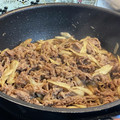 りょぅ☆5人のママ's cooksnap of when they made 牛ごぼうのしぐれ煮.