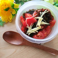 mamaRD's cooksnap of when they made もずくとトマトの酢の物.