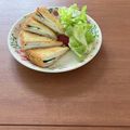 Etsu☆ko's cooksnap of when they made はんぺんの揚げ焼き ♪ハム&チーズin.