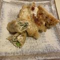 ピーナッツ子♪'s cooksnap of when they made 簡単！＊春菊たっぷりうまうま餃子.