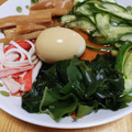 にゃろ介's cooksnap of when they made 簡単！きゅうり＆わかめ＆カニかま　酢の物.
