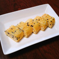 もふもふクロさん's cooksnap of when they made 我が家の定番　ゴマチーズ卵焼き.