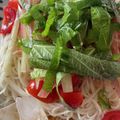 はなまるのママ's cooksnap of when they made 夏にトマト、ツナ、ミョウガのそうめん☆☆.
