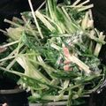 ベティ３'s cooksnap of when they made ぱぱっと！水菜とツナのサラダ.