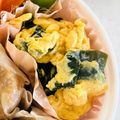popo007's cooksnap of when they made 【簡単節約】お弁当に！卵ワカメ炒め.