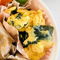 popo007's cooksnap of when they made 【簡単節約】お弁当に！卵ワカメ炒め.