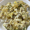 ふぅ＆かず's cooksnap of when they made ✿豚ひき肉とくずし豆腐の卵とじ丼✿.