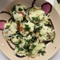 ハングル's cooksnap of when they made なすのバジルチーズ焼き.