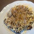 Yokchina's cooksnap of when they made 葱大根チーズ入り米粉のお好み焼.