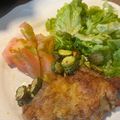Yokchina's cooksnap of when they made バターロールでマックっぽいチキンタツタ.