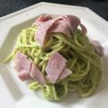 a_cossa's cooksnap of when they made 簡単！生ハムとアボカドのグリーンパスタ.