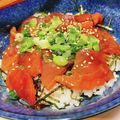 みさこねえさん's cooksnap of when they made 簡単☆漬けまぐろ丼のタレ.