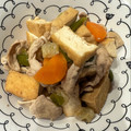 my7033's cooksnap of when they made 簡単♪厚揚げと豚肉の煮物.
