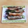 クッキングかぁ♡'s cooksnap of when they made アスパラの肉巻き＃米粉活用.