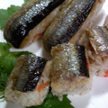 kuishinboF's cooksnap of when they made 秋刀魚の棒寿司.