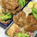 ゆけり３兄弟's cooksnap of when they made お弁当に♪豚ヒレ肉のやわらか照り焼き.