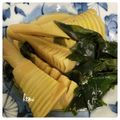 kemi★'s cooksnap of when they made たけのことわかめの煮物.