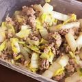 ※ぴーまん's cooksnap of when they made 白菜とミンチの白だしめんつゆ炒め.