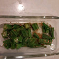 はるくん１'s cooksnap of when they made レンジで簡単☆オクラのゴマ和え.