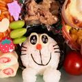 めいちママ＊'s cooksnap of when they made ドラえもん♡キャラ弁.