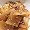 くりくり。's cooksnap of when they made 大根とひき肉の簡単炒め煮.