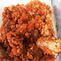ぽぴぽぴ's cooksnap of when they made 大豆ミート、ソイミートのミートソース.