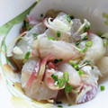 komiyazabu's cooksnap of when they made つまみ♡作り置き♡鯛の刺身の白だし漬け.