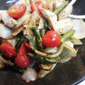 りんばたまま's cooksnap of when they made かじきとアスパラのトマト炒め.