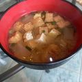 Moggieneko's cooksnap of when they made 大根と厚揚げの味噌汁.