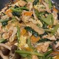 Kaopon4613's cooksnap of when they made 小松菜と厚揚げのトロッとあん.