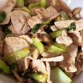 てきもき's cooksnap of when they made 豚肉とチンゲン菜のしょうが炒め.
