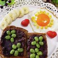 みっちゃん❇️68's cooksnap of when they made かわいい目玉焼き♡コーンでおひさま★.