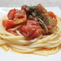 caramel-cookie's cooksnap of when they made ◆簡単さっぱり美味しいトマトパスタ.