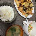 ぱりぱりくっく's cooksnap of when they made 超簡単！鶏もも肉とナスの油淋鶏！！.