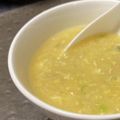 yukesi's cooksnap of when they made チキン＆クリームコーンの中華スープ.