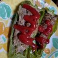 クックH86AFM☆'s cooksnap of when they made ピーマンの肉詰め.