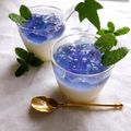 ま・д・な's cooksnap of when they made 簡単とろけるミルクプリン♡紫陽花ジュレ.