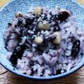 プルンバゴ's cooksnap of when they made ヘルシー雑穀米&黒米.